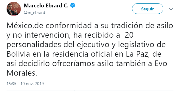 Evo Morales en México